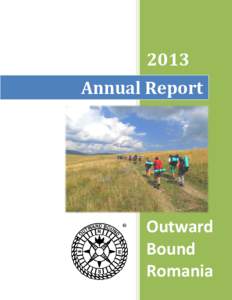 2013 Annual Report Outward Bound Romania