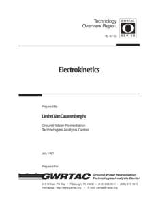 Technology Overview Report G W R TA C  TO-97-03