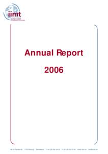 Microsoft Word - Annual Report 2006_FINAL VERSION ABSTRACT.doc