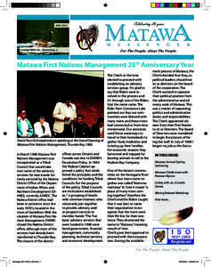 MATAWA MESSENGER MAY 2013
