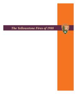 The Yellowstone Fires of 1988  When the school year began in September 1988, Yellowstone’s fire fighters began receiving hundreds of letters and drawings from students around the country.