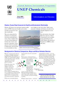 Chemistry / Pollution / Immunotoxins / Environmental issues / Dibenzofurans / Polychlorinated dibenzodioxins / Toxic equivalent / Polychlorinated dibenzofurans / Incineration / Persistent organic pollutants / Organochlorides / Environment