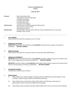 Microsoft Word - June 18, 2014 Council minutes