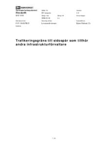 Microsoft Word - BVF 1930 Trafikeringsgräns till andras sidospår.doc