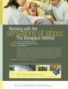 Working with the  sensations of labour: The Bonapace Method
