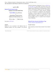 Cline v. Oklahoma Coalition for Reproductive Justice, 133 S.Ct[removed]Mem[removed]L.Ed.2d 932, 81 USLW 3518, 81 USLW 3712, 81 USLW[removed]S.Ct[removed]Related Westlaw Journal Article Supreme Court of the United State
