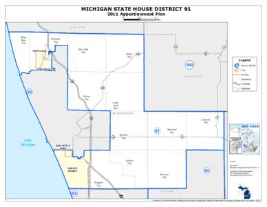 MICHIGAN STATE HOUSE DISTRICT[removed]Apportionment Plan 0 2.5