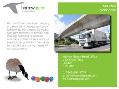 service overview Harrow Green has been helping organisations change and grow nationwide for almost 30 years.