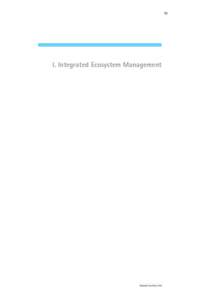 11  I. Integrated Ecosystem Management Wadden Sea Plan 2010