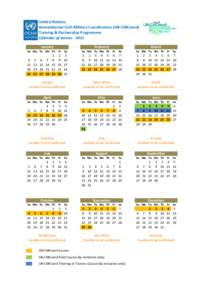 Calender of events[removed]