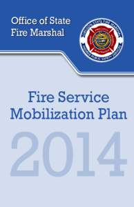 Office of State Fire Marshal Fire Service Mobilization Plan