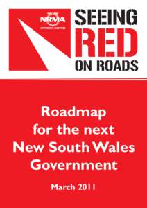 Roadmap for the next New South Wales Government March 2011