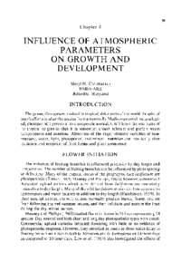 39  Chapter 4 INFLUENCE OF ATMOSPHERIC PARAMETERS
