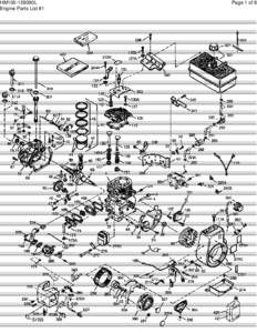 HM100-159090L Engine Parts List #1 Page 1 of 8  HM100-159090L