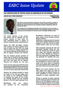 EABC Briefing Paper February, 2010  EABC Issue Update Issue 01/10