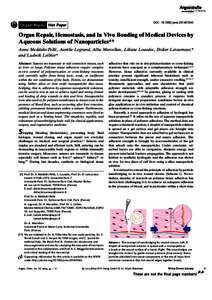 Angewandte  Chemie DOI: anie