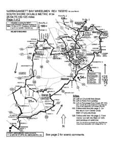 NARRAGANSETT BAY WHEELMEN REV[removed]SOUTH SHORE DOUBLE METRIC # 54 From Pg[removed]125 miies 125mi Page 1 of 2