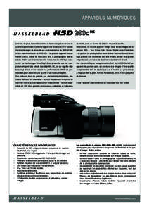 APPAREILS NUMÉRIQUES  Une fois de plus, Hasselblad relève la barre des prises de vue de de moiré, avec un niveau de détail à couper le souffle.