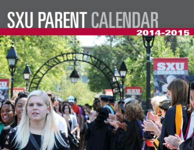 SXU PARENT Calendar[removed] Student Affairs Mission Statement