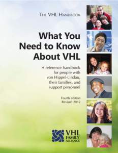 THE VHL HANDBOOK  What You Need to Know About VHL A reference handbook