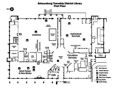 Schaumburg Township District Library First Floor N  Juvenile