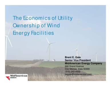 Microsoft PowerPoint - Brent Gale Economics of Wind.ppt