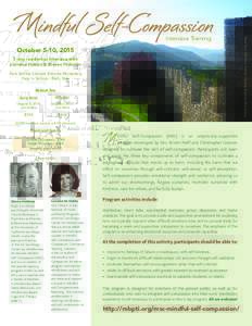 Intensive Training  October 5-10, day residential intensive with Lorraine Hobbs & Steven Hickman Fara Sabina Clarisse Eremite Monastery