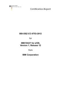 Certification Report BSI-DSZ-CC