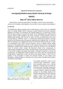 Geological history of Earth / Geology / Earth / Marine geology / Messinian / Mediterranean / Geography of North Africa / Mediterranean Sea / ECORD / International Ocean Discovery Program / Miocene / Paratethys