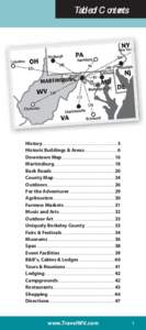 Table of Contents  History.....................................................................................3 Historic Buildings & Areas .....................................6 Downtown Map.............................