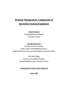 Microsoft Word - Linda McNamara 2005 Postural Management.doc