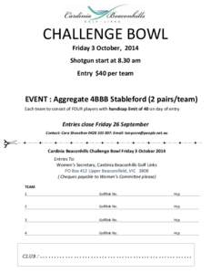   	
      CHALLENGE	
  BOWL	
  