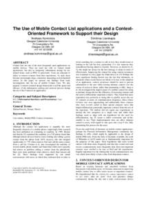 Microsoft Word - MobileHCI09contactsV2poster.doc