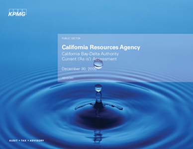 Government of California / Information technology management / CALFED Bay-Delta Program / California Natural Resources Agency / Business process management / Business process modeling