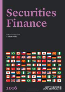 Securities Finance Contributing editor Andrew Pitts  2016