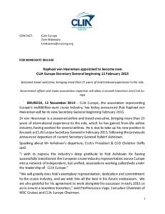 TUI AG / Health / Cruise lines / Cruise Lines International Association / Clinical Laboratory Improvement Amendments