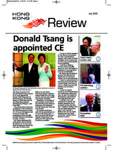 Hong Kong_B4305[removed]:41 PM Page 1  July 2005 Review Donald Tsang is
