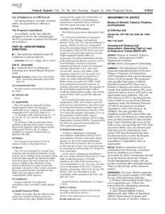 Gun politics / National Tracing Center / 73rd United States Congress / National Firearms Act / Federal Firearms License / Gun Control Act / Gun laws in the United States / ETrace / Firearm Owners Protection Act / Politics of the United States / Bureau of Alcohol /  Tobacco /  Firearms and Explosives / Gun politics in the United States