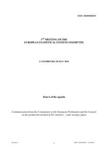 Official statistics / Eurostat / Seasonal adjustment / System of Integrated Environmental and Economic Accounting / Demetra+ / Statistics / Information / Science