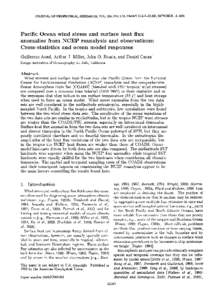 Earth / Ocean current / Hindcast / El Niño-Southern Oscillation / Flux / Atmospheric sciences / Physical oceanography / Meteorology