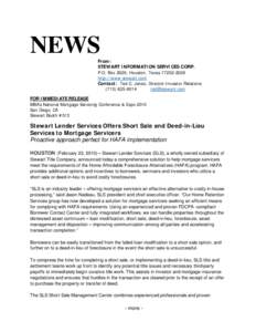 Land law / Real estate / Banking / Property law / Foreclosure / Deed in lieu of foreclosure / Loss mitigation / Mortgage servicer / Mortgage modification / United States housing bubble / Mortgage / Real property law