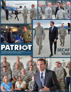 PATRIOT | PAGE[removed]thAirlift Wing | Westover ARB, Mass. | Volume 40 No. 8 August 2013 | Patriot Wing -- Leaders in Excellence  SECAF