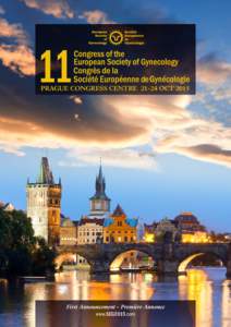 PRAGUE CONGRESS CENTREOCTFirst Announcement - Première Annonce www.SEG2015.com  Prof.