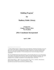 Microsoft Word - Madbury Public Library Program[removed]Web Conversion