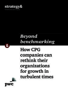 Beyond benchmarking How CPG companies can rethink their organizations