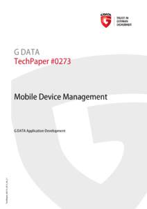 TechPaper #0273 Mobile Device Management 13.2