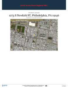 PROPERTY REPORT[removed]S Newkirk ST, Philadelphia, PA[removed]Prepared for Associated Auctioneers  Copyright 2014 Realtors Property Resource® LLC. All Rights Reserved.