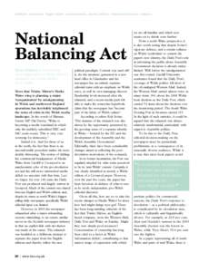 politics economy legal wales environment social policy communications culture  National Balancing Act Simon Roberts is worried that an amalgamation of Trinity Mirror’s