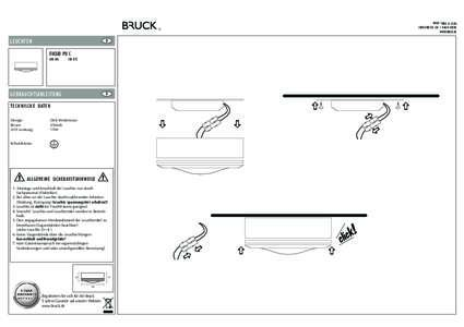 BRUCK GMBH & CO.KG INDUSTRIESTR. 22A • 44628 HERNE WWW.BRUCK.DE LEUCHTEN