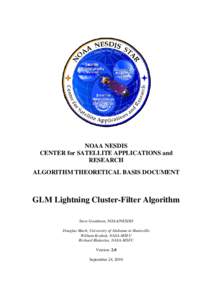 Electrical phenomena / Lightning / Storm / Algorithm / Geostationary Operational Environmental Satellite / Database / Meteorology / Atmospheric sciences / Spacecraft